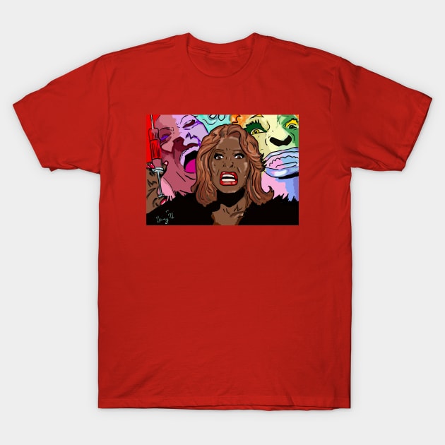 Acid Queen! T-Shirt by The Miseducation of David and Gary